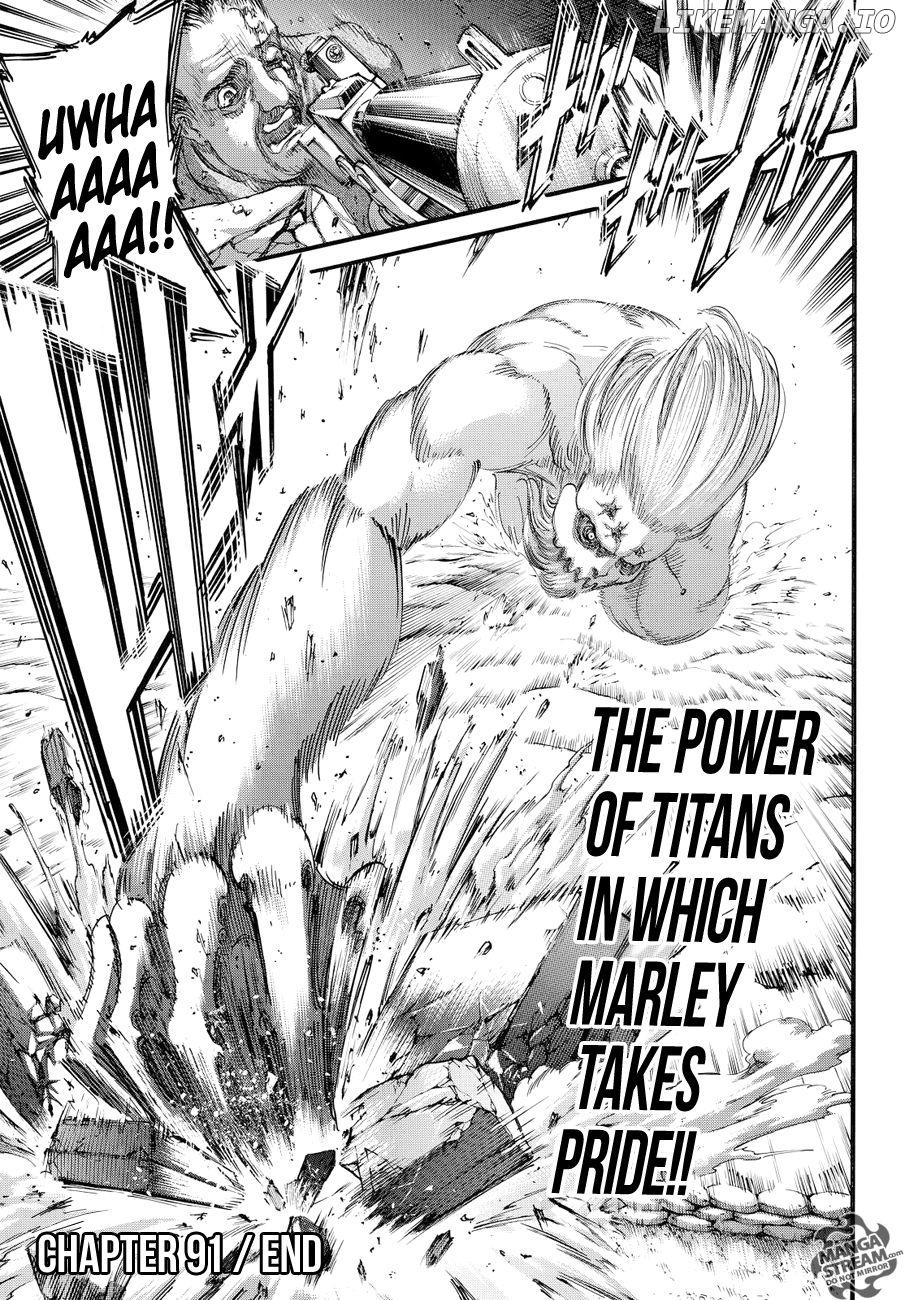 Shingeki no Kyojin, Chapter 91 image 43